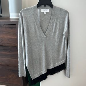 Derek Lam 10 Crosby asymmetrical v-neck sweater